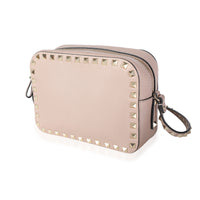 Valentino Poudre Grainy Calfskin Small Rockstud Crossbody Bag