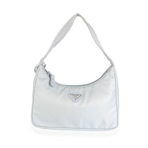 Prada - Authenticated Re-Nylon Handbag - Cloth Pink Plain for Women, Good Condition