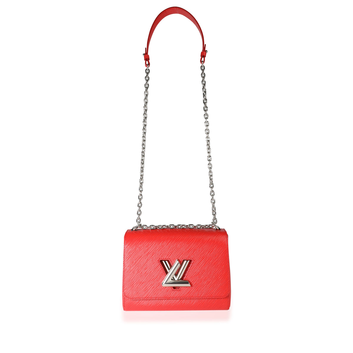 Louis Vuitton Coquelicot Epi Leather Twist Chain MM
