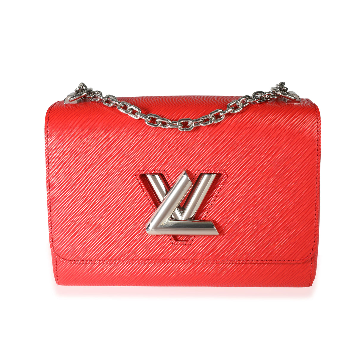 Louis Vuitton Coquelicot Epi Leather Twist Chain MM
