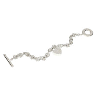 Tiffany & Co. Toggle Lovelock Charm Bracelet in Sterling Silver