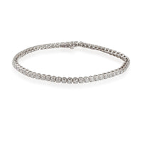 Blue Nile Diamond Bracelet in 14K White Gold 1.95 CTW