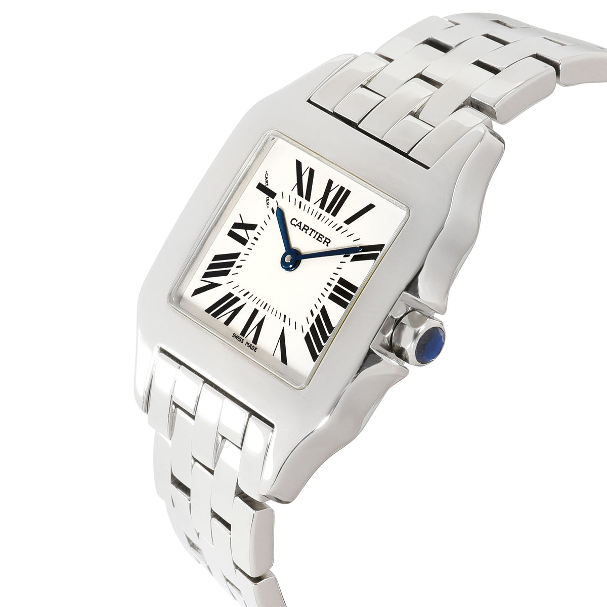 Cartier Santos Demoiselle W25065Z5 Unisex Watch in  Stainless Steel