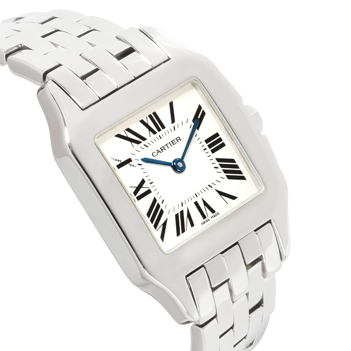 Cartier Santos Demoiselle W25065Z5 Unisex Watch in  Stainless Steel