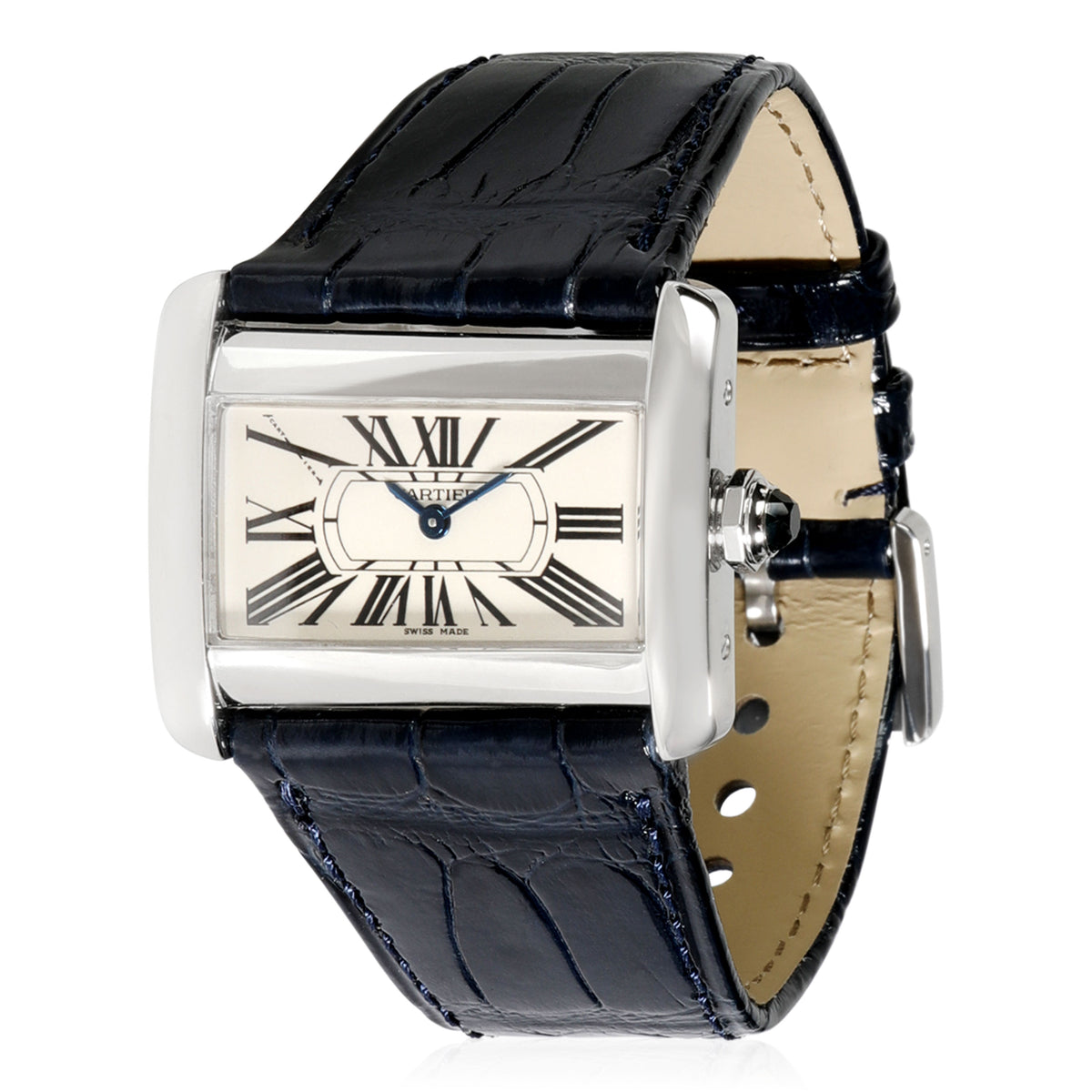 Cartier Tank Divan 2599 Women's Watch in Stainless Steel myGemma