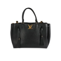 Louis Vuitton Black Calfskin Lockmeto Bag