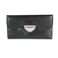 Louis Vuitton Noir Epi Leather Eugenie Wallet