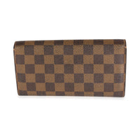 Louis Vuitton Damier Ebene Canvas Sarah Wallet