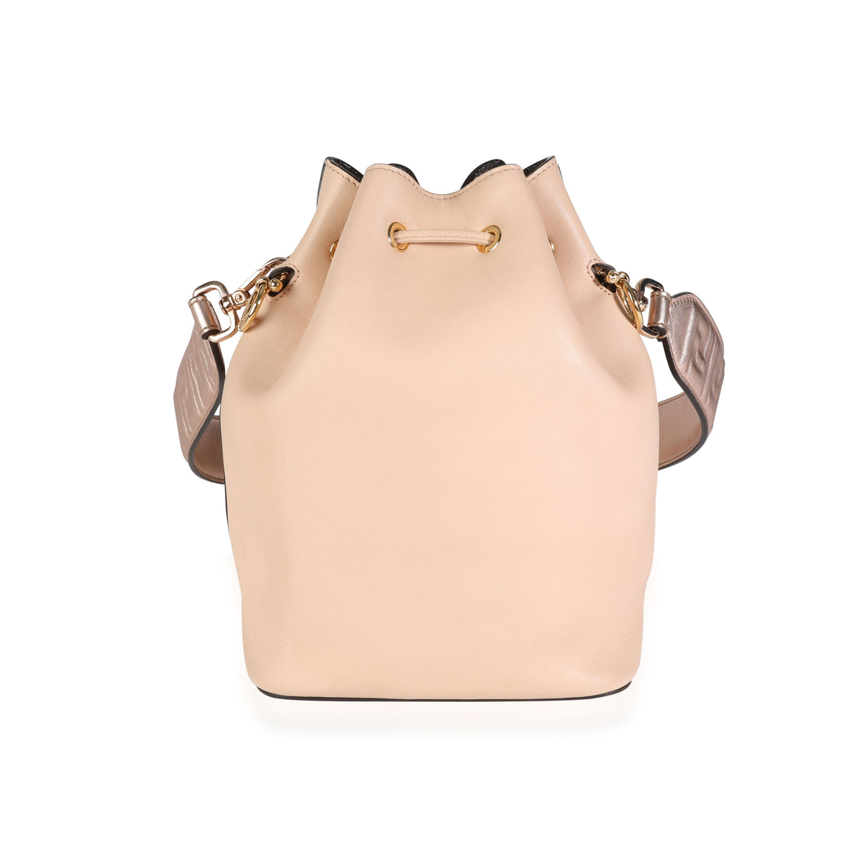 Fendi Poudre Leather Mon Tresor Bucket Bag