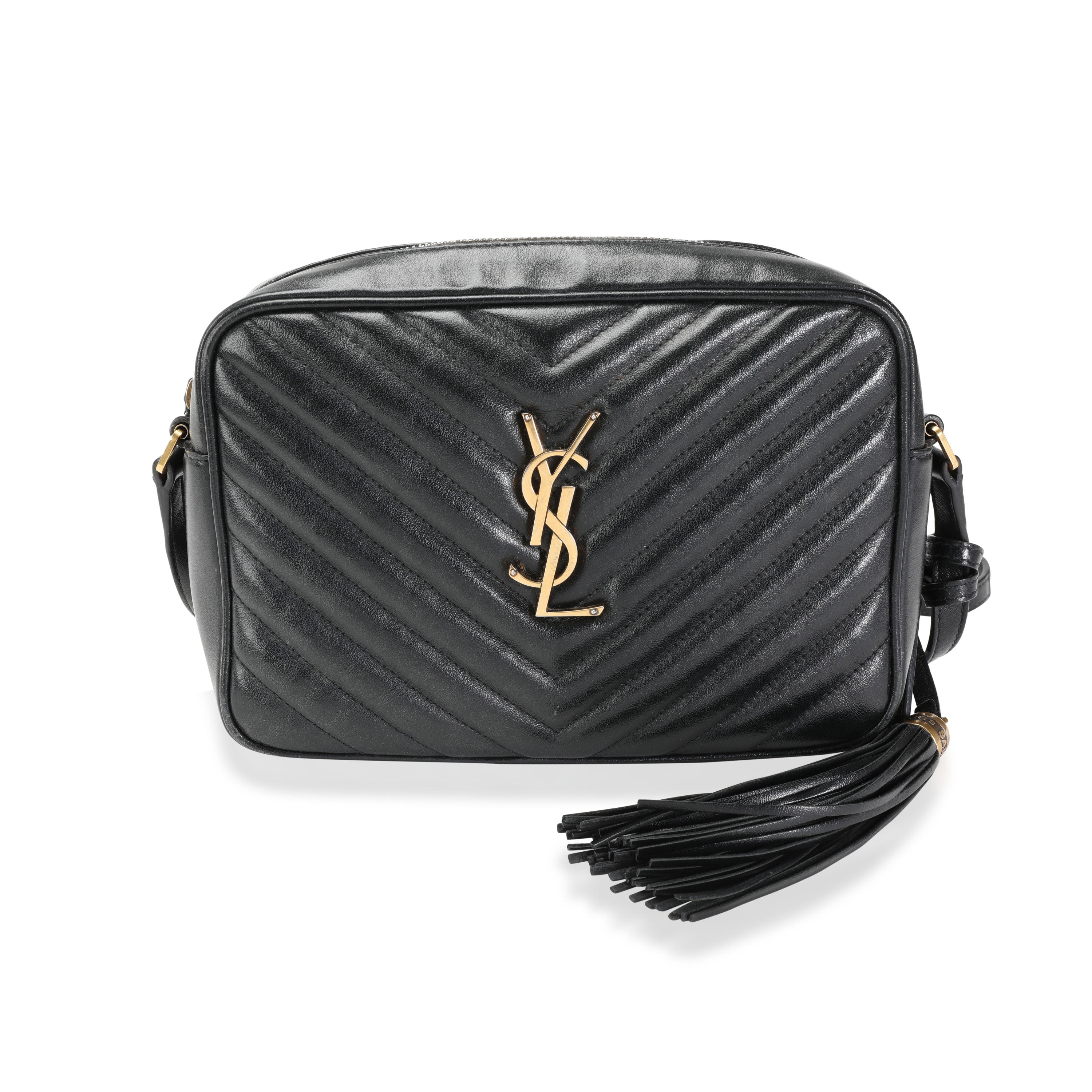 Saint Laurent Matelasse Calfskin Monogram Lou Camera Bag (SHF-TFjjTM) –  LuxeDH