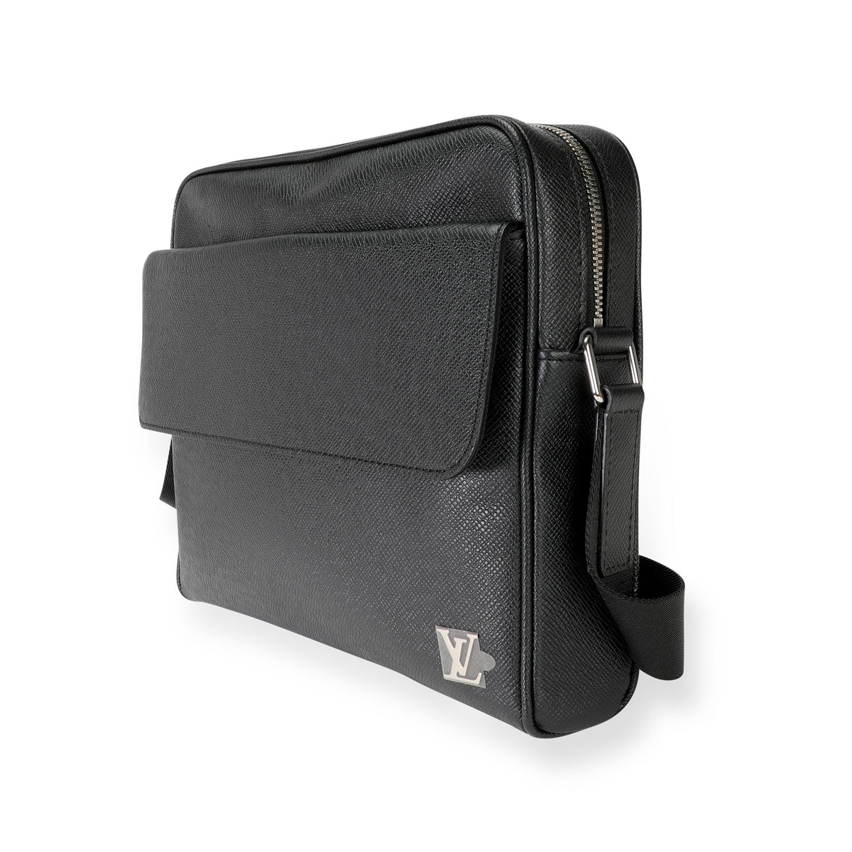 Louis Vuitton Alex Backpack Taiga Leather Black 