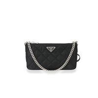 Prada Nero Tessuto Impuntu Bandoliera Convertible Crossbody