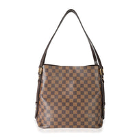 Louis Vuitton Damier Ebene Cabas Rivington Shoulder Bag GM