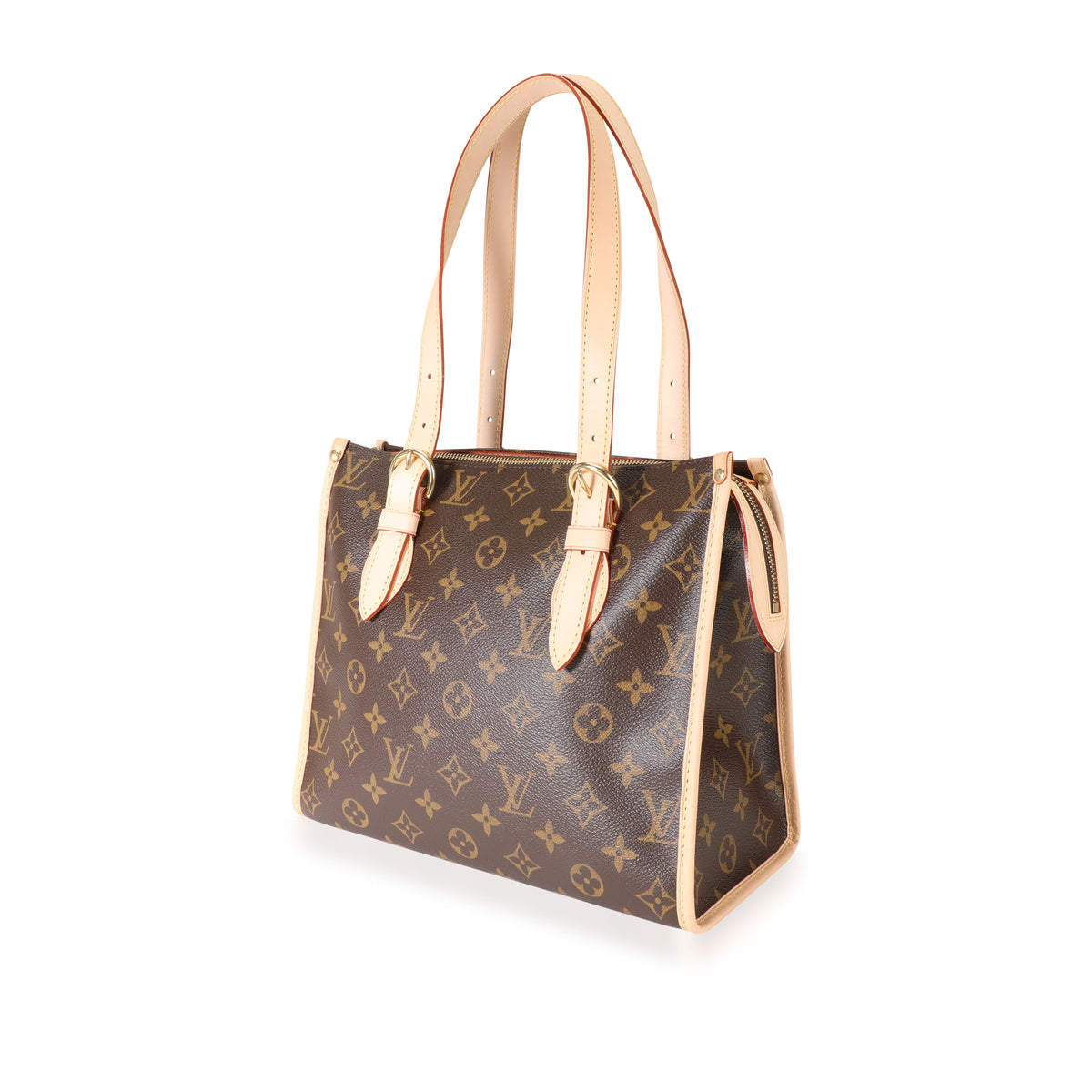 Louis Vuitton Popincourt haut handbag in monogram canvas. Brown
