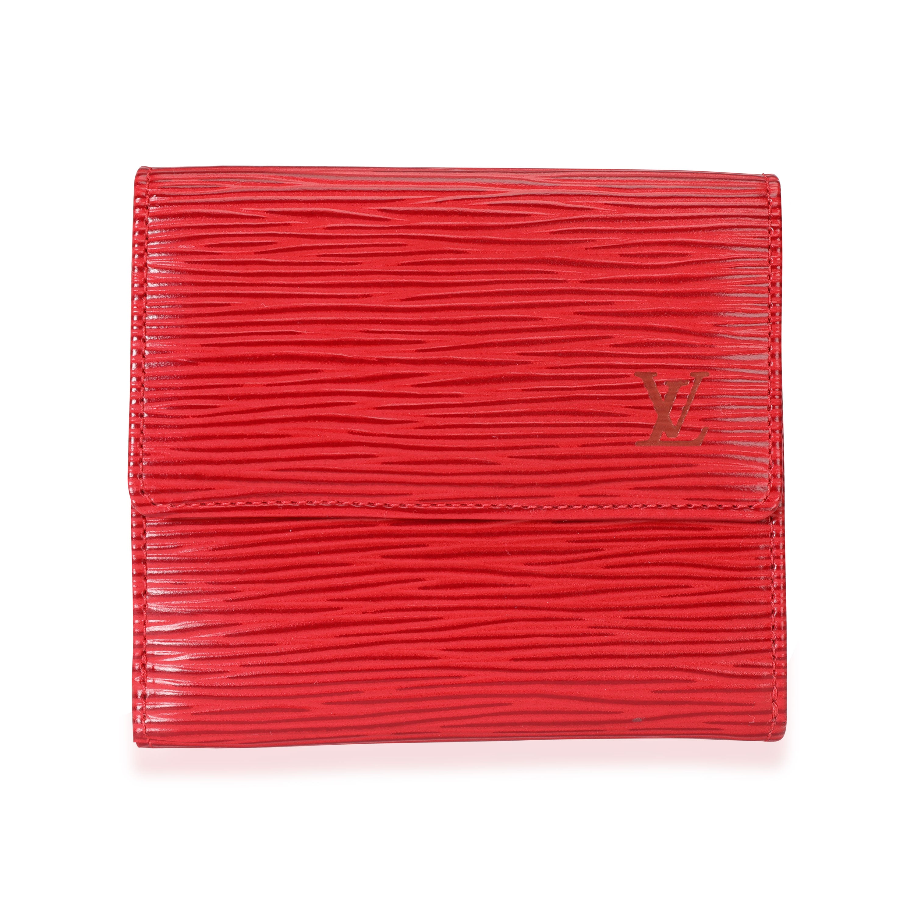 Preloved Louis Vuitton Red Epi Porte Monnaie Billets Tresor Bifold Wal –  KimmieBBags LLC