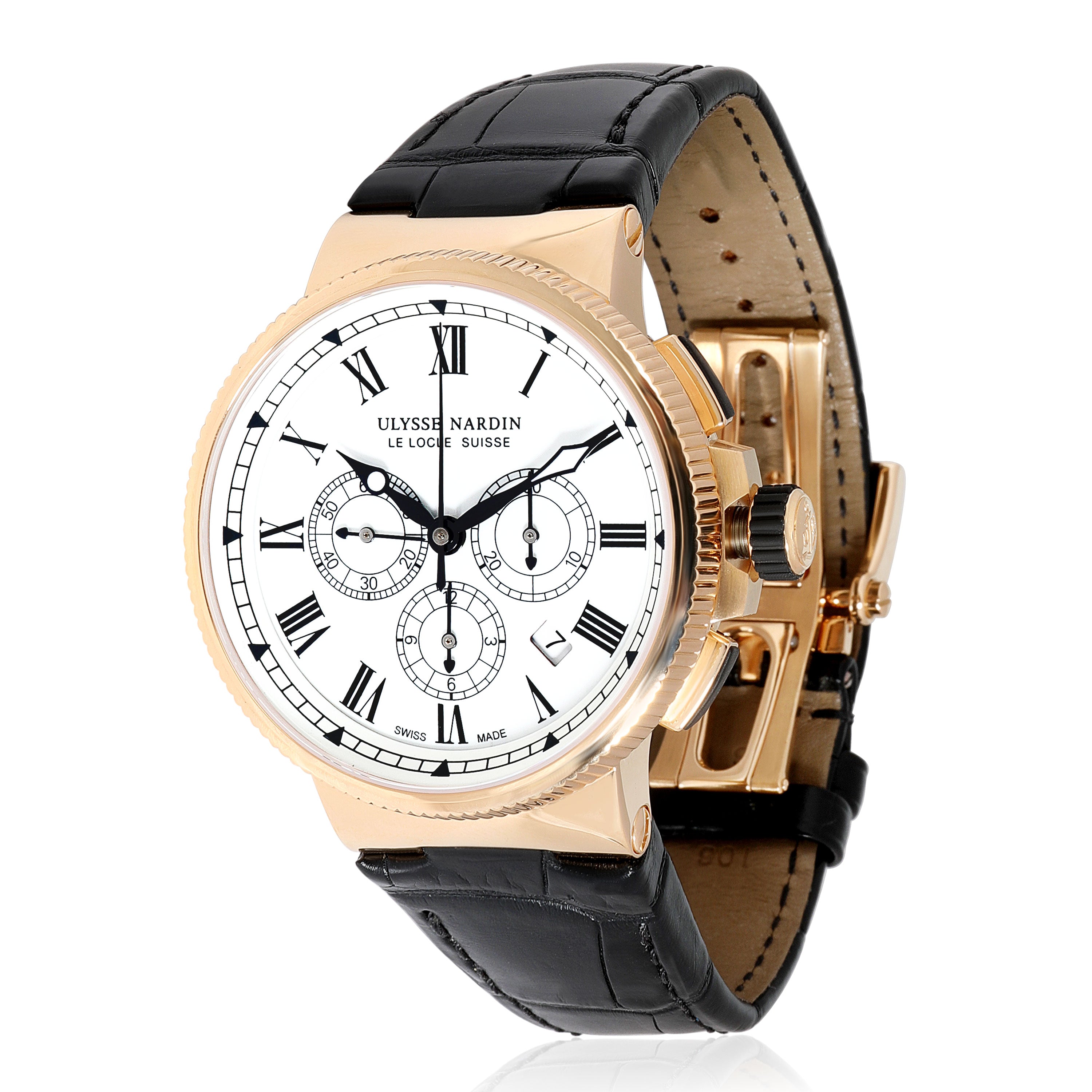 Ulysse nardin rose discount gold