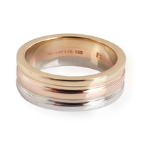 Tiffany & Co. Trinity Band in 14K 3 Tone Gold