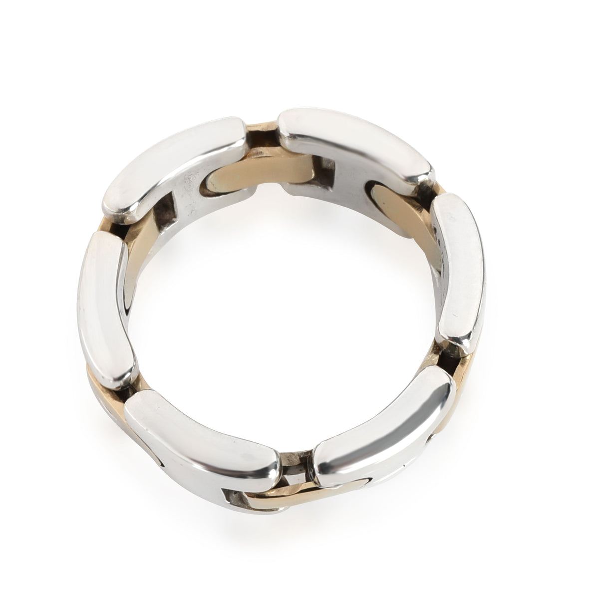 Tiffany & Co. Flexible Link Band in 18K Yellow Gold/Sterling Silver