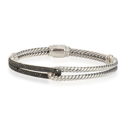 David Yurman Labyrinth Diamond Bracelet in Sterling Silver 0.5 CTW