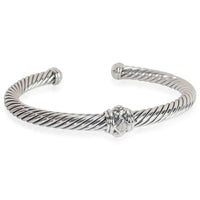 David Yurman Renaissance Diamond Cuff in 925 Sterling Silver 0.01 CTW