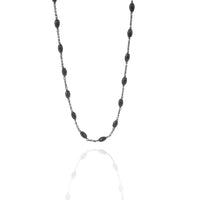 David Yurman Onyx Fashion Necklace in Sterling Silver