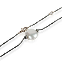 David Yurman Solari Pearl Diamond Fashion Pendant in Sterling Silver 0.