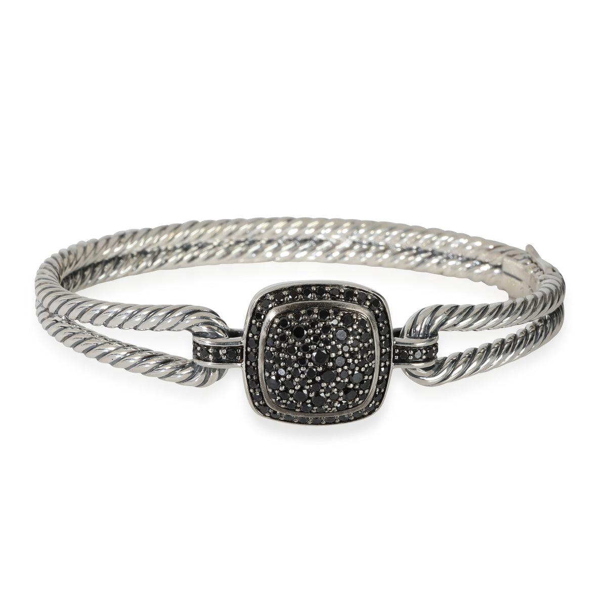 David yurman black hot sale diamond bracelet