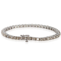 Diamond Tennis Bracelet in 14kt White Gold 6.72 CTW