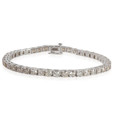 Diamond Tennis Bracelet in 14kt White Gold 6.72 CTW