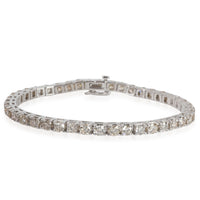 Diamond Tennis Bracelet in 14kt White Gold 6.72 CTW