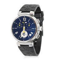 Louis Vuitton Tambour Q11BG Unisex Watch in  Stainless Steel