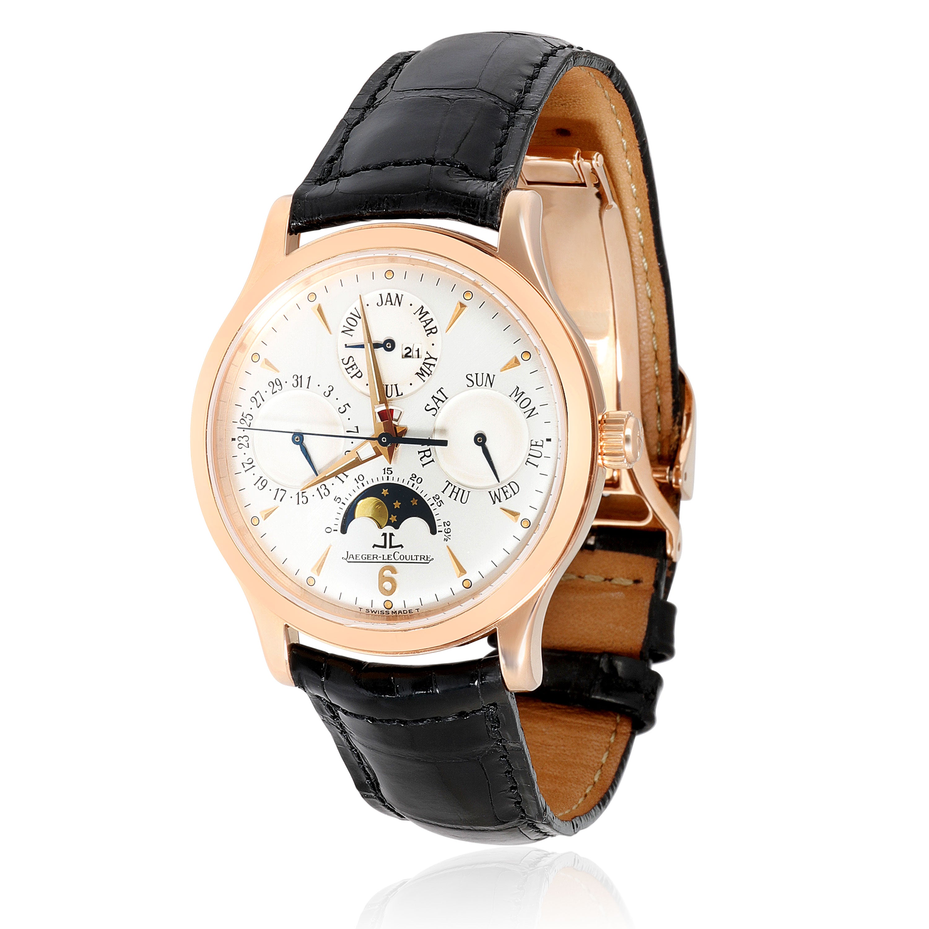 Jaeger-LeCoultre Master Control Perpetual 140.2.80 Men's Watch in 18kt Rose  Gold, myGemma, NZ