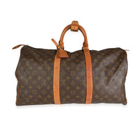 Louis Vuitton Vintage Monogram Canvas Keepall 50