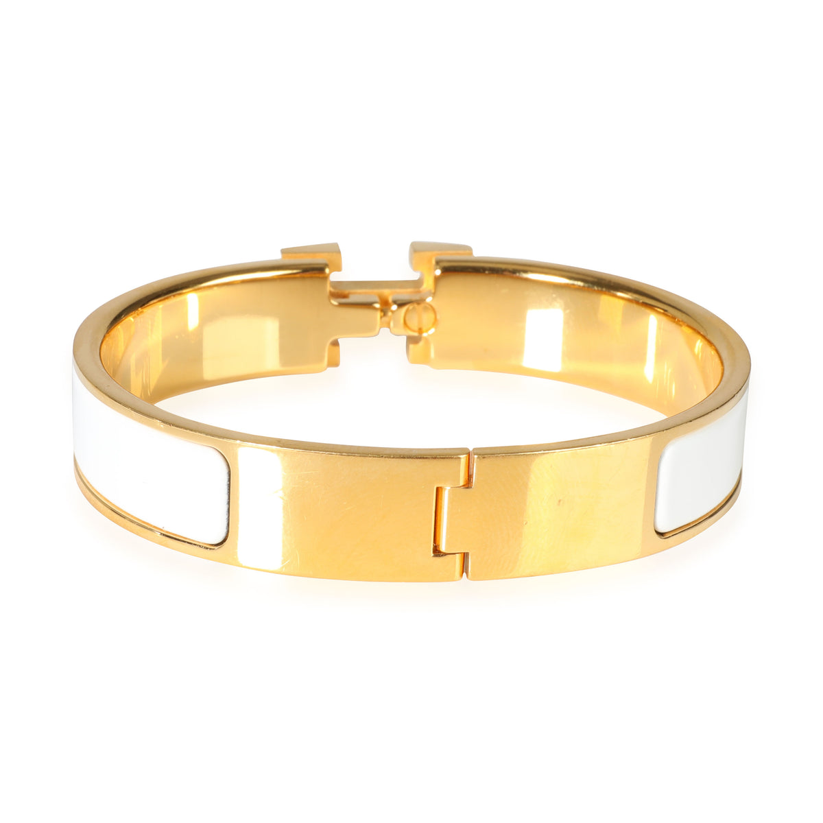 Hermès Clic H Bracelet in Gold Plated, myGemma