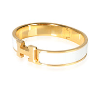 Hermès Clic H Bracelet in  Gold Plated