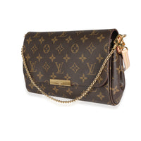 Louis Vuitton Monogram Canvas Favorite MM Shoulder Bag (SHF-21138