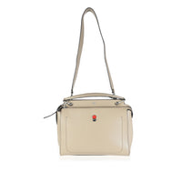 Fendi Neutrals Smooth Calfskin Leather Medium DotCom Bag