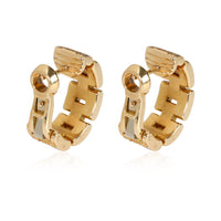 Cartier Mallion Panthere Diamond Earrings in 18kt Yellow Gold 0.58 CTW