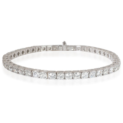 Diamond Tennis Bracelet in 14kt White Gold 6.75 CTW