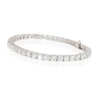 Diamond Tennis Bracelet in 14kt White Gold 6.75 CTW