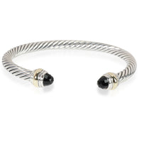 David Yurman Cable Classics Onyx Bracelet in 14K Yellow Gold/Sterling Silver