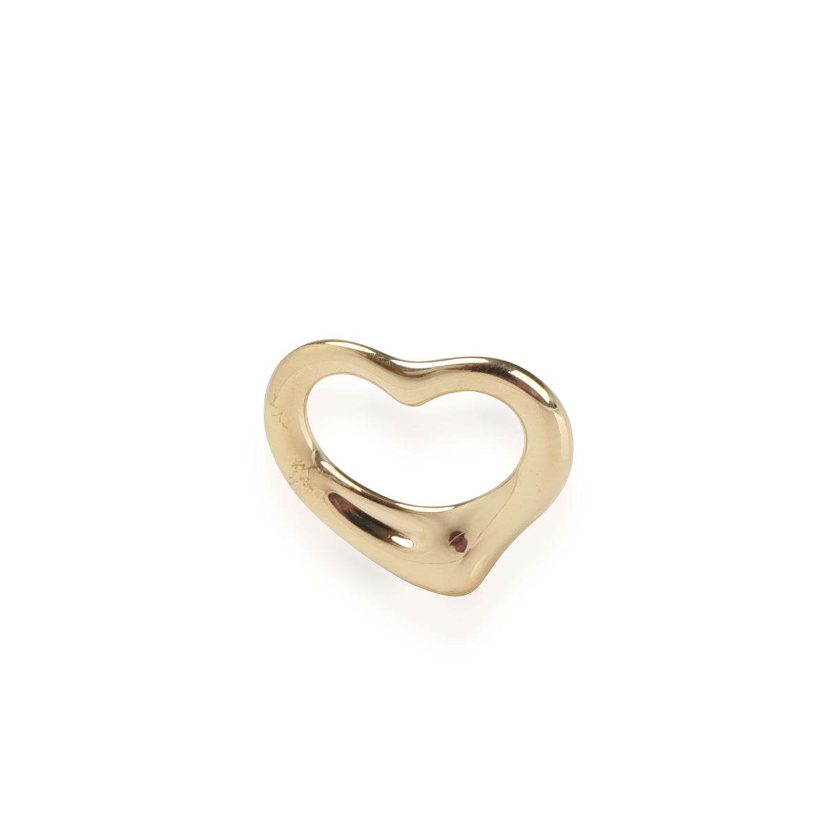 Tiffany & Co. Elsa Peretti Open Heart Pendant in 18K Yellow Gold