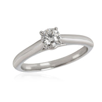 Cartier 1895 Diamond Engagement Ring in Platinum E VVS2 0.25 CTW