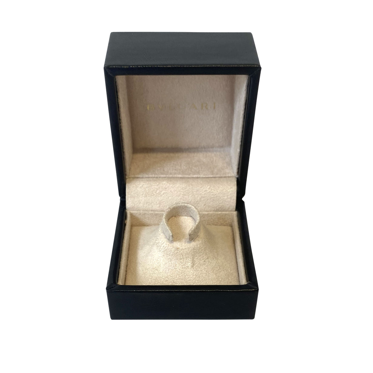 BVLGARI B.Zero1 One-Band Pave Diamond Ring in 18K White Gold 0.45 CTW