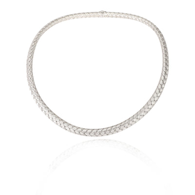 Roberto Coin Appassionata Necklace in 18K White Gold