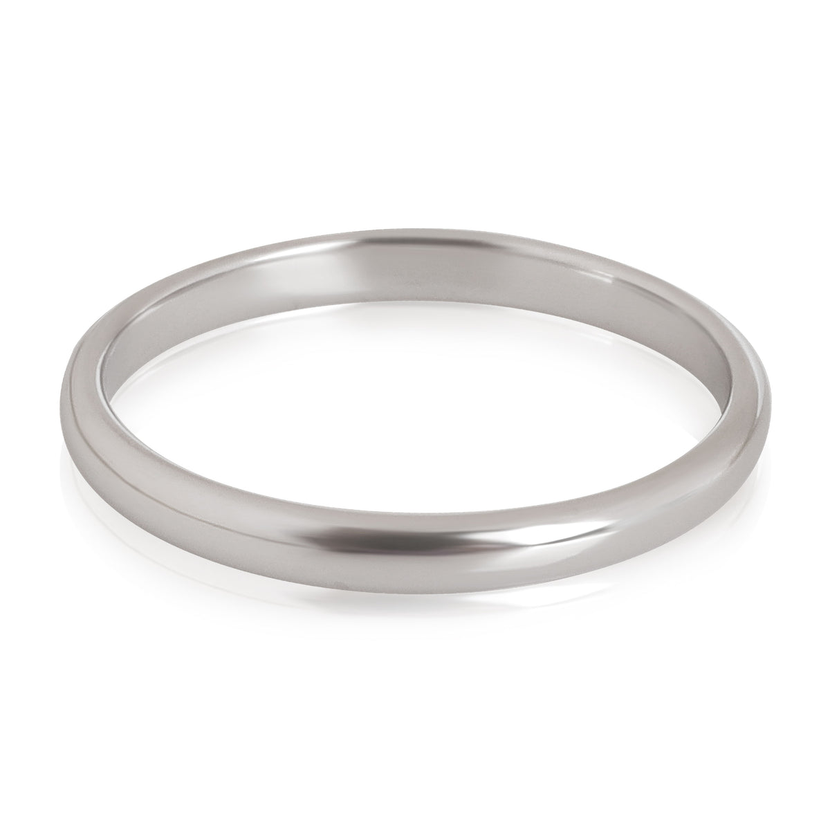 Tiffany & Co. Classic 2 mm Wedding Band in Platinum