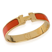 Hermès Clic H Bracelet in  Gold Plated