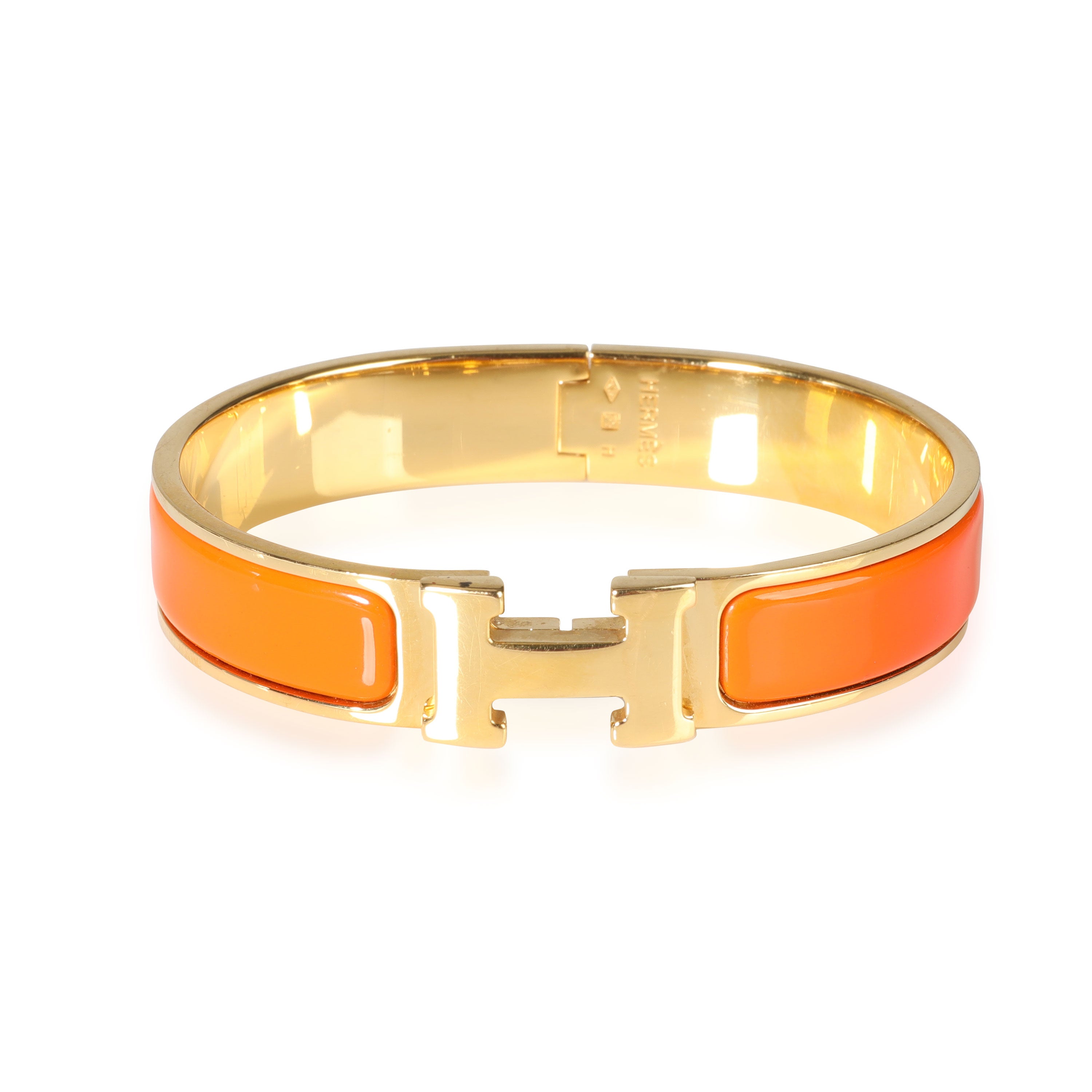 Hermes, Jewelry, Herms Clic H Bracelet 0 Authentic