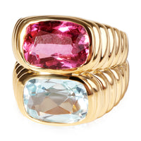 Bulgari Doppio Fashion Ring in 18K Yellow Gold