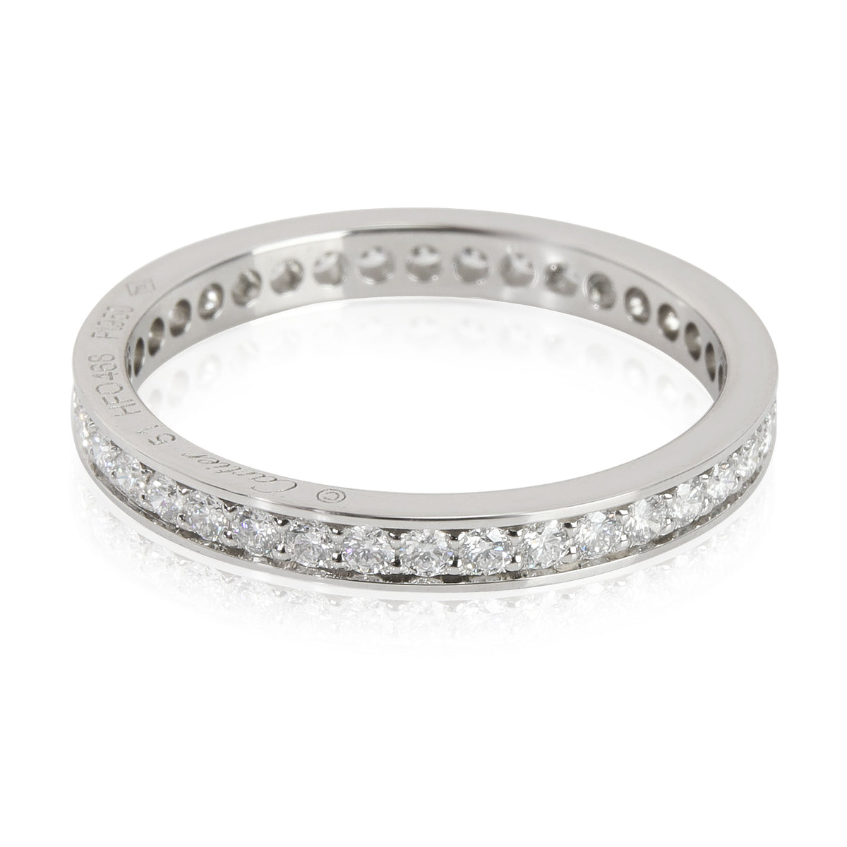 Cartier Ballerine Diamond Eternity Band in  Platinum 0.38 CTW